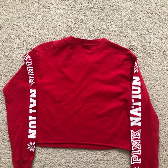 Women’s Cropped PINK shirt - Picture 5 of 5